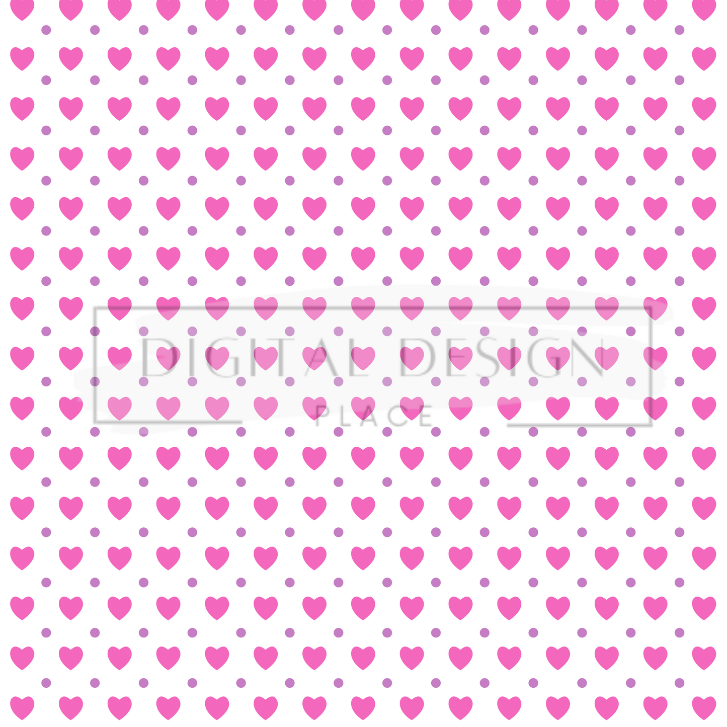 Pink and Purple Heart VinylV73
