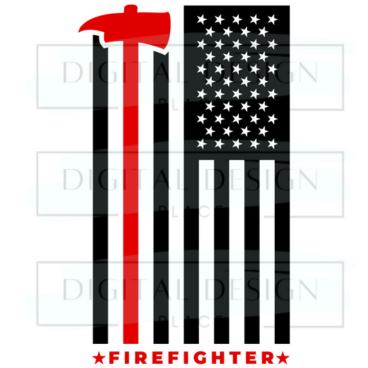Firefighter Flag RESFR4