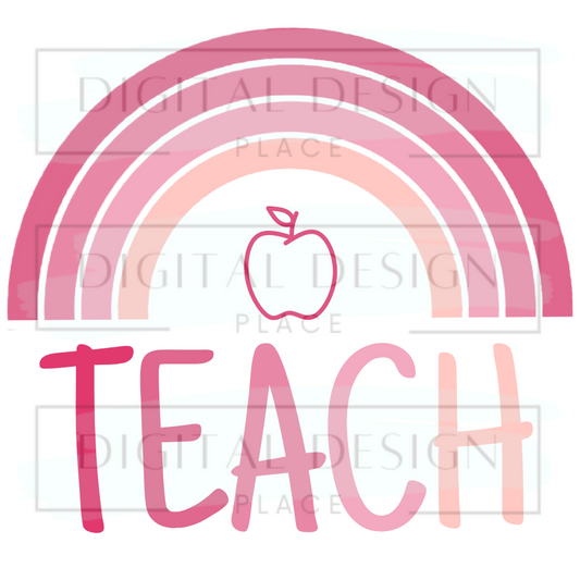 Pink Teach Rainbow BTSB9