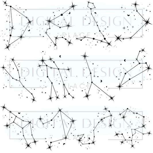 Zodiac Constellations EleE55