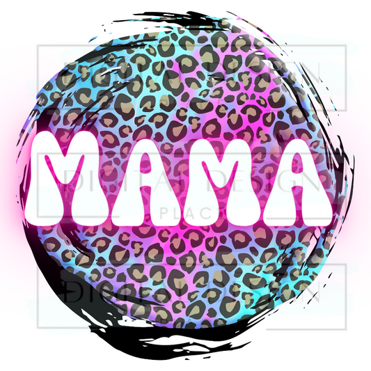 Mama Neon Leopard MomM2