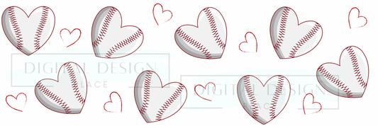 Baseball Heart WRAW27